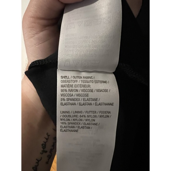 Women with Control Finespun Jersey Tummy Control Midi Dress A623039 Black L Pet - Picture 3 of 8